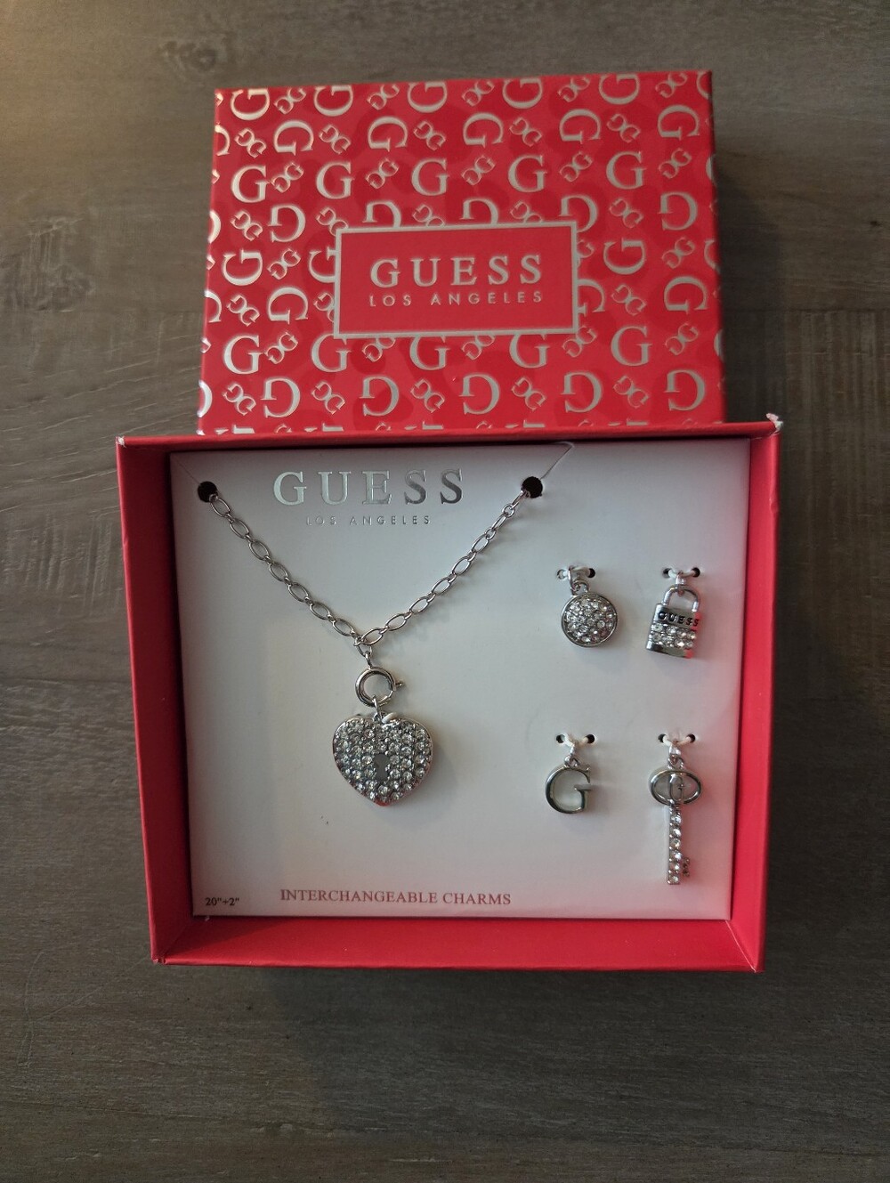 GUESS Interchangeable Charms  Necklace